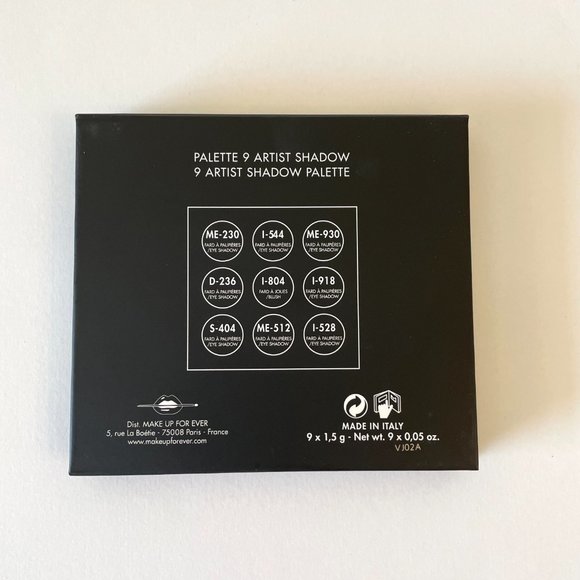 NWOB Make Up For Ever Florals No. 3 Artist Shadow Palette - Picture 3 of 4
